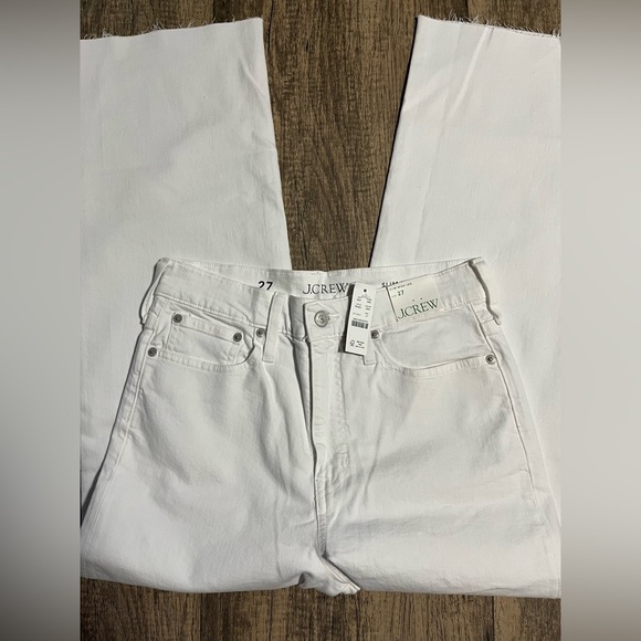 J.Crew Slim wide-leg jean in white wash | size 27 - Picture 10 of 10